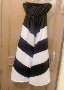 Chic Strapless Maxi Dress