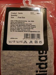 Adidas GREY socks