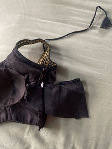 B New Unused Black Embellished Blouse