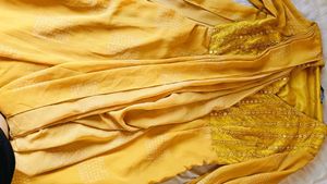 best offer!!! hurry up ( yellow readymade saree)