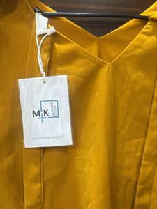 Stylish Yellow Bell Sleeve Top