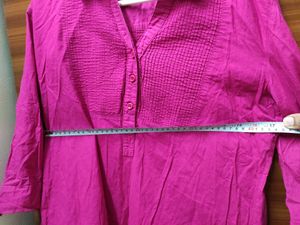 Pink Color Kurta