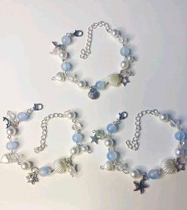 Ocean Theme Coquette bracelet