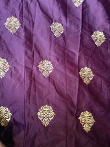 Elegant Purple &amp; Peach Lehenga Choli Set
