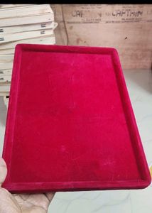 Red Velvet Jewellery Display Tray
