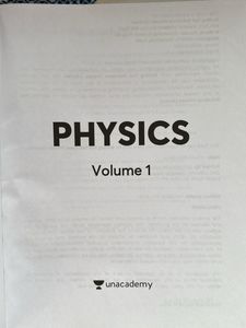 Unacademy Physics Volume 1 NEET UG Class 11