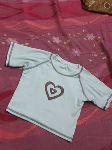 Cute Heart Graphic Long Sleeve Top
