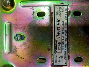 Orient Twister Fan Regulator