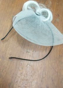 Beautiful White Cap Style Hair Band
