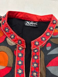 Retro Print Tunic Dress