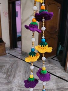 Handmade Crochet Door Hanging Toran