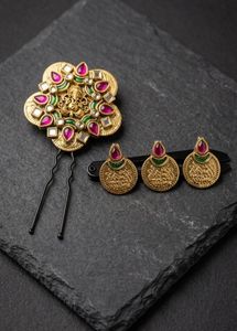 Traditional Indian Hair Accessories Set of 4
