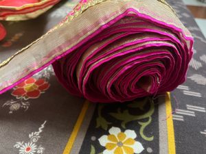 saree lace net with super kadai