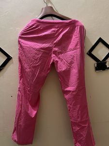 Pink Casual Pants