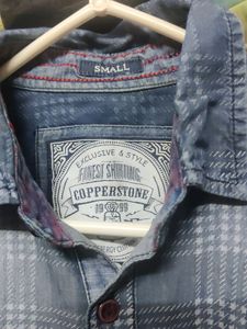Cotton Denim Shirt