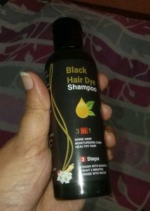 Hair Dye Shampoo Black Colour Hai