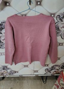 Pink Pullover Sweater