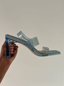 Stylish Transparent Heels