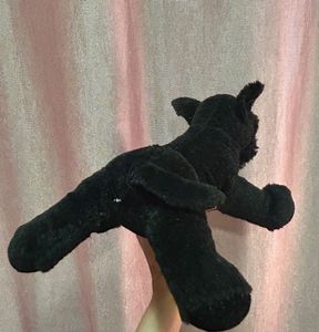 Black Dog Plush Toy