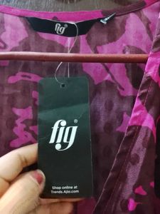 Stylish Floral Wrap Dress