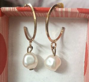Sparkling Hoop Earrings