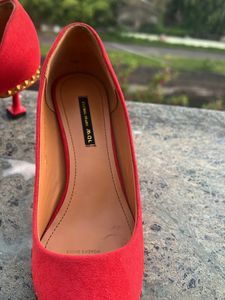 Hot Red Sweatleather Pumps!❤️