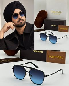 Tom Ford Aviator Sunglasses Blue Gradient