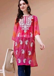 Chikankari Embroidered Kurta