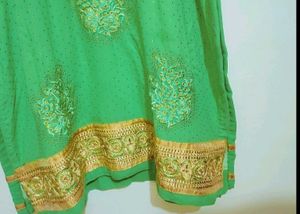 Green🟢 Party Wear Suit Salwar &amp; Dupatta 40 Bust