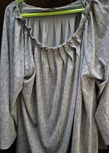 Elegant Printed Blouse