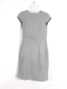 H&M Black & White Houndstooth Dress