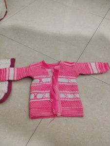 Baby Woolen Jersey With Same Leggy