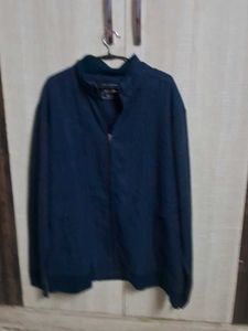 Men's Navy Blue Casual Jacket 3xl