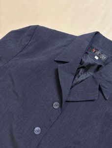 women Classic Navy Blue Blazer