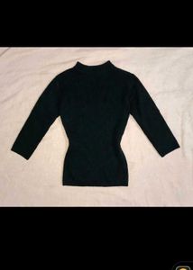 Minimal Mockneck skinny sweater