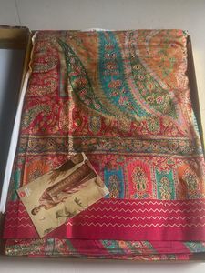 Embellished Silk Blend Saree