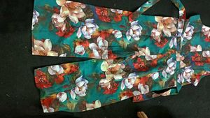 Floral Print Fabric one piece suit