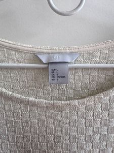 H&amp;M - Textured Knit Top