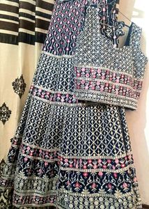 Elegant Embroidered Lehenga Choli Set