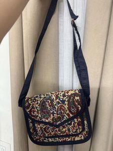 Paisley Print Purse