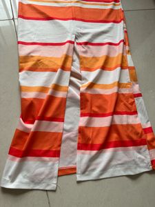 Strapless Striped bodycon dress