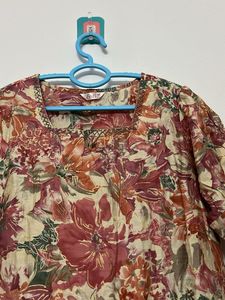 Beautiful Floral Print Maxi Dress UNUSED CONDITION