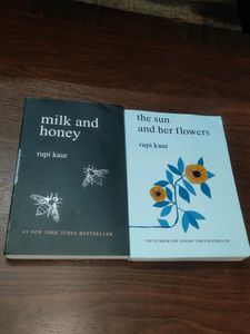Rupi Kaur Poetry Books Milk And Honey Sun &amp; Her Fl
