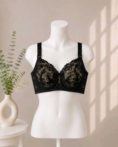 Elegant Black Lace Bra