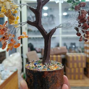 Seven Chakra Healing Crystal Tree 🔮