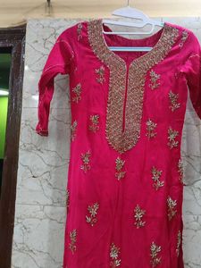 Designer Kurta Pant and Dupatta Set for Wedding We