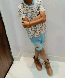 Stylish Boys' Tan Boots