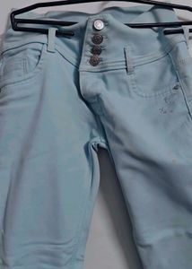 Light Blue High Waisted Jeans