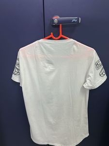 White Graphic Print T-Shirt