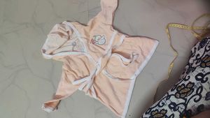 Adorable White Baby Romper with Print